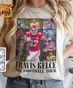Vintage Travis Kelce T Shirt Retro 90s Kansas City Chiefs Bootleg Design Must Have Football Tour Fan Gear 3