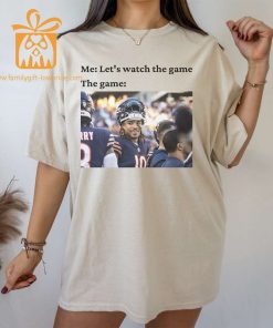 Watch the Game with Chase Claypool T-Shirt, Chicago Bears Team Gear, Vintage NFL Shirt, Claypool Merchandise for Fans