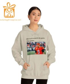 Watch the Game with Joe Burrow T Shirt Cincinnati Bengals Team Gear Vintage NFL Shirt Burrow Merchandise for Fans