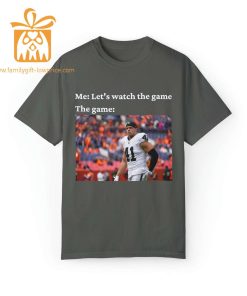 Watch the Game with Robert Spillane T Shirt Las Vegas Raiders Team Gear Vintage NFL Shirt Spillane Merchandise for Fans