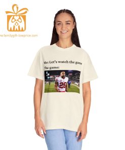 Watch the Game with Saquon Barkley T Shirt New York Giants Team Gear Vintage NFL Shirt Barkley Merchandise for Fans 5