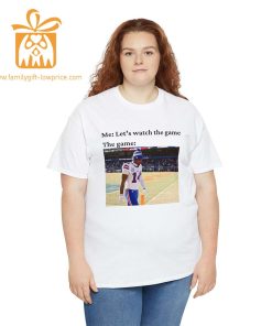 Watch the Game with Stefon Diggs T Shirt Buffalo Bills Team Gear Vintage NFL Shirt Diggs Merchandise for Fans 6
