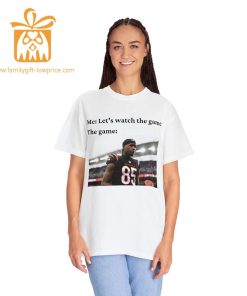 Watch the Game with Tee Higgins T Shirt Cincinnati Bengals Team Gear Vintage NFL Shirt Higgins Merchandise for Fans 2