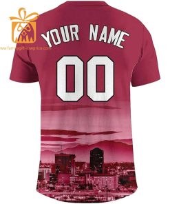 Arizona Cardinals Shirt: Custom Football Shirts with Personalized Name & Number – Ideal for Fans 1