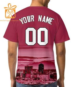 Arizona Cardinals Shirt: Custom Football Shirts with Personalized Name & Number – Ideal for Fans 2