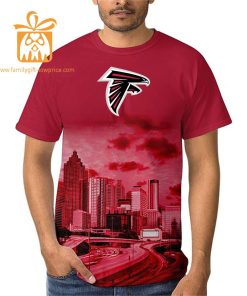 Atlanta Falcons T Shirt: Custom Football Shirts with Personalized Name & Number – Ideal for Fans 3
