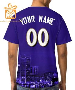 Baltimore Ravens Shirt: Custom Football Shirts with Personalized Name & Number – Ideal for Fans 2