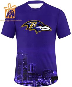 Baltimore Ravens Shirt: Custom Football Shirts with Personalized Name & Number – Ideal for Fans 4