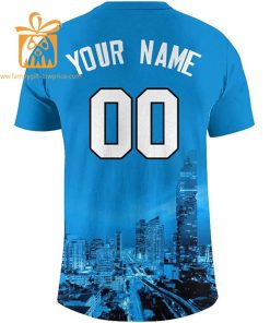 Carolina Panthers Shirts: Custom Football Shirts with Personalized Name & Number – Ideal for Fans 1