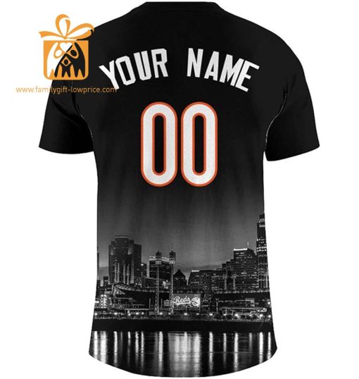 Cincinnati Bengals Shirts: Custom Football Shirts with Personalized Name & Number – Ideal for Fans