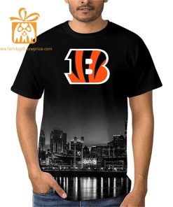 Cincinnati Bengals Shirts: Custom Football Shirts with Personalized Name & Number – Ideal for Fans 3