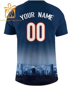 Denver Broncos T Shirt: Custom Football Shirts with Personalized Name & Number – Ideal for Fans 1