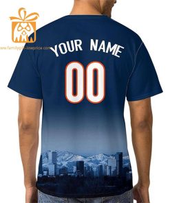 Denver Broncos T Shirt: Custom Football Shirts with Personalized Name & Number – Ideal for Fans 2