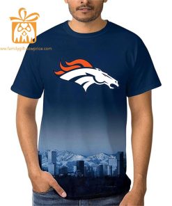 Denver Broncos T Shirt: Custom Football Shirts with Personalized Name & Number – Ideal for Fans 3