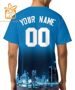 Detroit Lions Custom Football Shirts Personalized Name Number Ideal for Fans 3 1