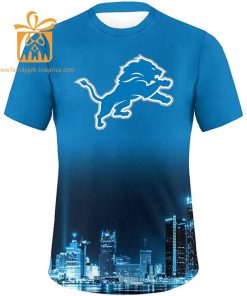 Detroit Lions Custom Football Shirts Personalized Name Number Ideal for Fans 5 1