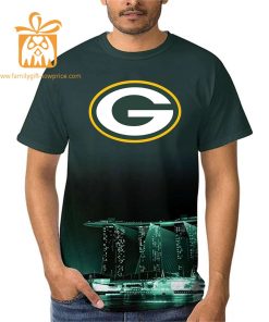 Green Bay Packers Shirt: Custom Football Shirts with Personalized Name & Number – Ideal for Fans 3