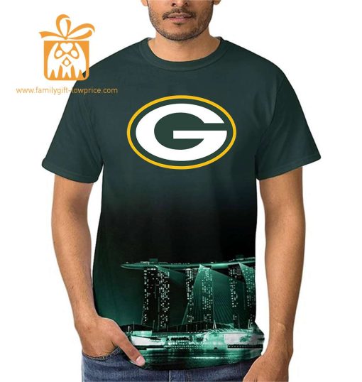 Green Bay Packers Shirt: Custom Football Shirts with Personalized Name & Number – Ideal for Fans