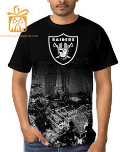 Las Vegas Raiders T Shirts: Custom Football Shirts with Personalized Name & Number – Ideal for Fans 3