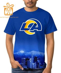 Los Angeles Rams Shirt: Custom Football Shirts with Personalized Name & Number – Ideal for Fans 3