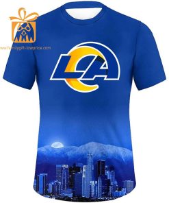 Los Angeles Rams Shirt: Custom Football Shirts with Personalized Name & Number – Ideal for Fans 4