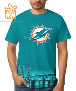 Miami Dolphins Shirts: Custom Football Shirts with Personalized Name & Number – Ideal for Fans 3