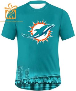 Miami Dolphins Shirts: Custom Football Shirts with Personalized Name & Number – Ideal for Fans 4