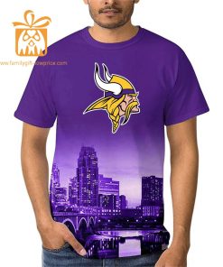 Minnesota Vikings Shirts: Custom Football Shirts with Personalized Name & Number – Ideal for Fans 3