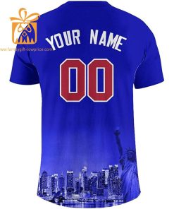 New York Giants T Shirt: Custom Football Shirts with Personalized Name & Number – Ideal for Fans 1
