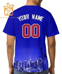 New York Giants T Shirt: Custom Football Shirts with Personalized Name & Number – Ideal for Fans 2
