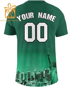 New York Jets T Shirt: Custom Football Shirts with Personalized Name & Number – Ideal for Fans 1