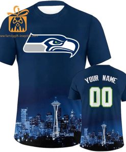 Seattle Seahawks Custom Football Shirts Personalized Name Number Ideal for Fans 1 1