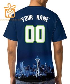 Seattle Seahawks Custom Football Shirts Personalized Name Number Ideal for Fans 3 1