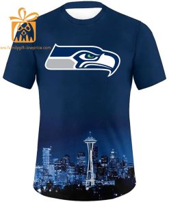 Seattle Seahawks Custom Football Shirts Personalized Name Number Ideal for Fans 5 1