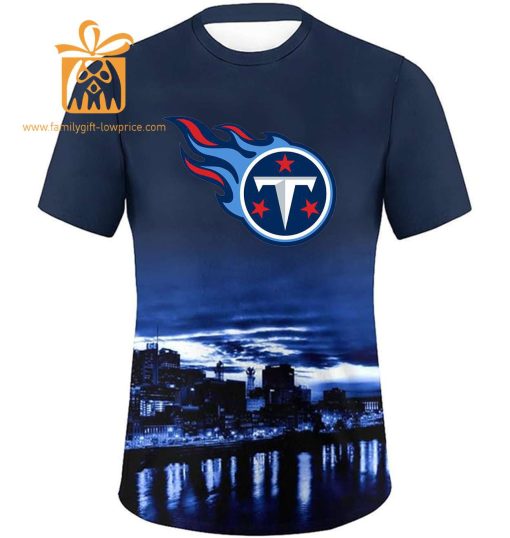 Tennessee Titans Custom Football Shirts – Personalized Name & Number, Ideal for Fans