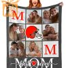 Best Mom Ever Custom Cleveland Browns Blanket – Personalized NFL Mother’s Day Gift with Photos