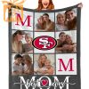 Best Mom Ever – Custom Blankets with Pictures for Mother’s Day, NFL San Francisco 49ers Gift for Mom