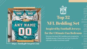 Top 32 NFL Bedding Sets Inspired by Football Jerseys for the Ultimate Fan Bedroom