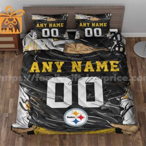 Top 32 NFL Football Jersey Inspired Quilt Bedding Sets at Familygift lowprice min
