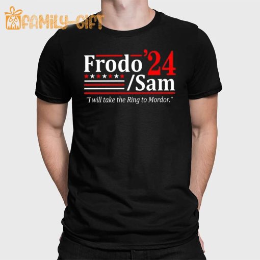 2024 Frodo And Sam I Will Take The Ring To Mordor Shirt