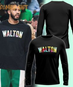 Bill Walton Celtics Tie Dye Fan Hoodie 1