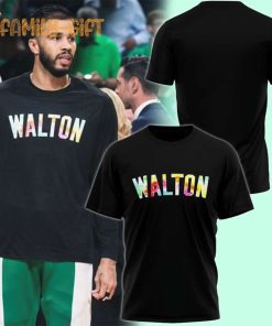 Bill Walton Celtics Tie Dye Fan Hoodie