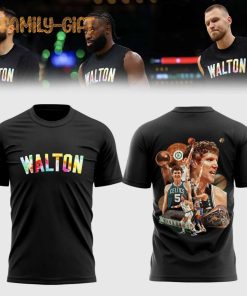 Celtics Bill Walton Tie Dye Hoodie Sweatshirt for Fans