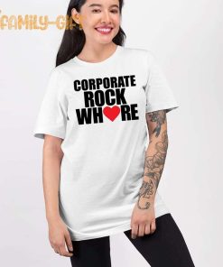 Corporate Rock Where Heart Shirt for Music Lovers 1