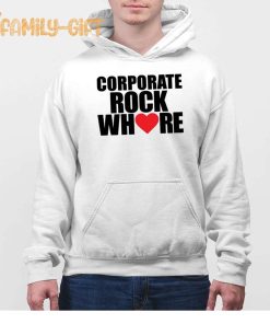 Corporate Rock Where Heart Shirt for Music Lovers 2