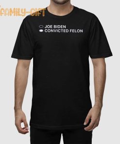 David J Harris Joe Biden or Convicted Felon Election T Shirt