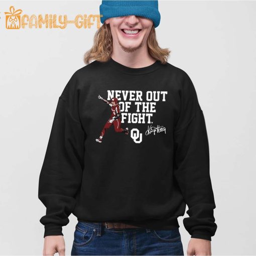 Never Out Of The Fight Kinzie Hansen Shirt