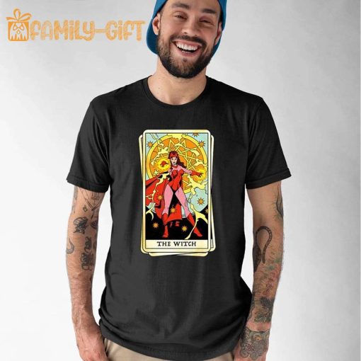 Scarlet Witch as The Witch Tarot Card T-Shirt