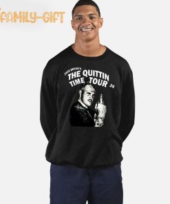 The Quittin Time Tour 24 Shirt Zach Bryan Middle Finger 1