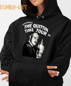 The Quittin Time Tour 24 Shirt Zach Bryan Middle Finger 2